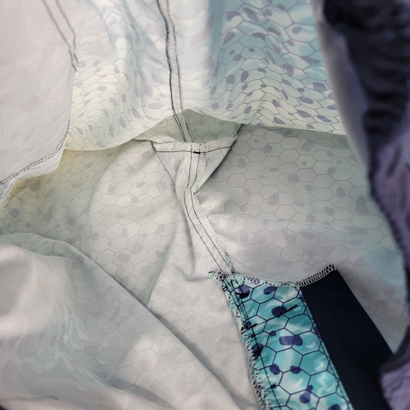 Men's Ocean Coast Blue Yellow Swim Trunks Board Shorts XXL Surf - Picture 4 of 6